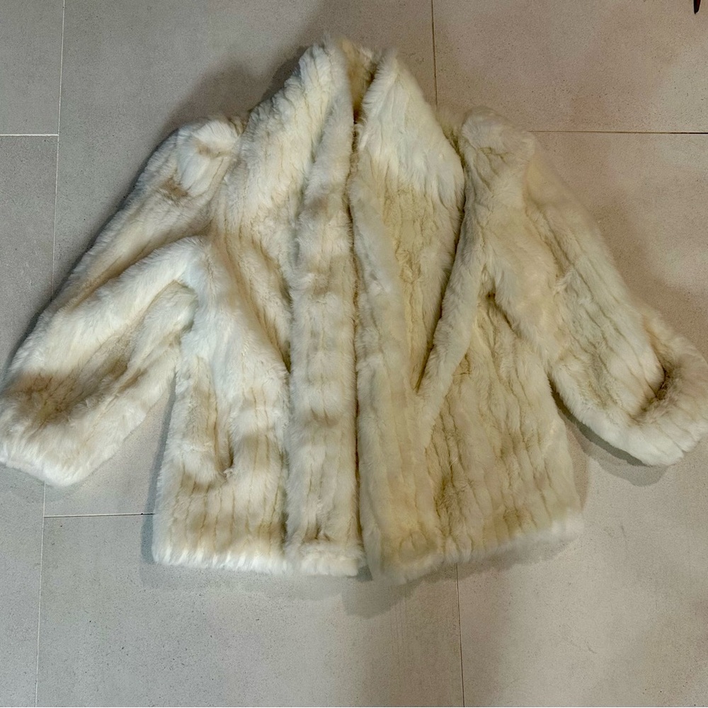 Vintage 80's Donnybrook Faux Fur Coat Jacket
